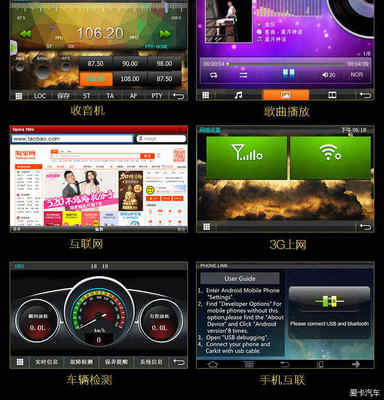 克萊斯勒300C大捷龍鉑銳專用車載DVD導航儀一體機